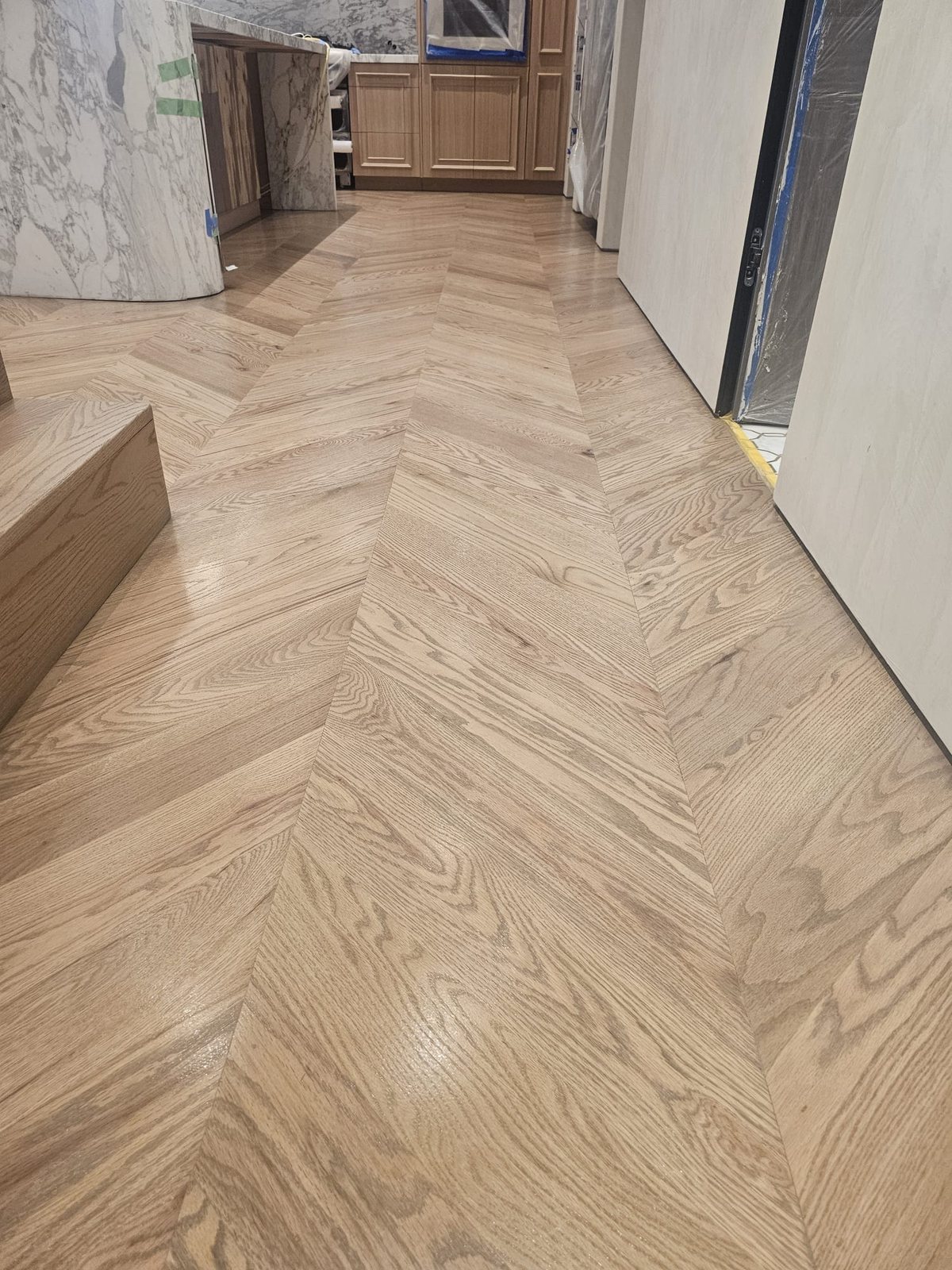 Hardwood sand and finish refinishing by Georgia Real Floors